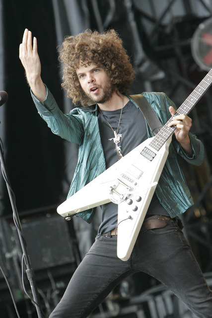 Wolfmother – Die Aussis um Wuschelkopf Andrew Stockdale auf der Centerstage am Ring 2007. – 