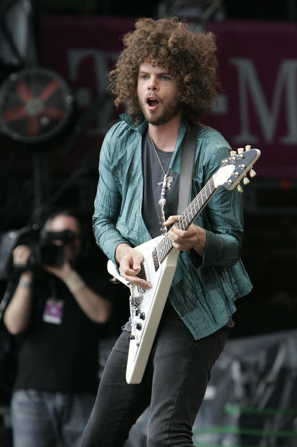 Wolfmother – Die Aussis um Wuschelkopf Andrew Stockdale auf der Centerstage am Ring 2007. – 