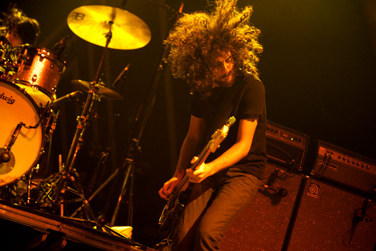 Return of the Wuschelkopf: Wolfmother rocken das Palladium. – ... bevor es wieder zurück in die Heimat geht.