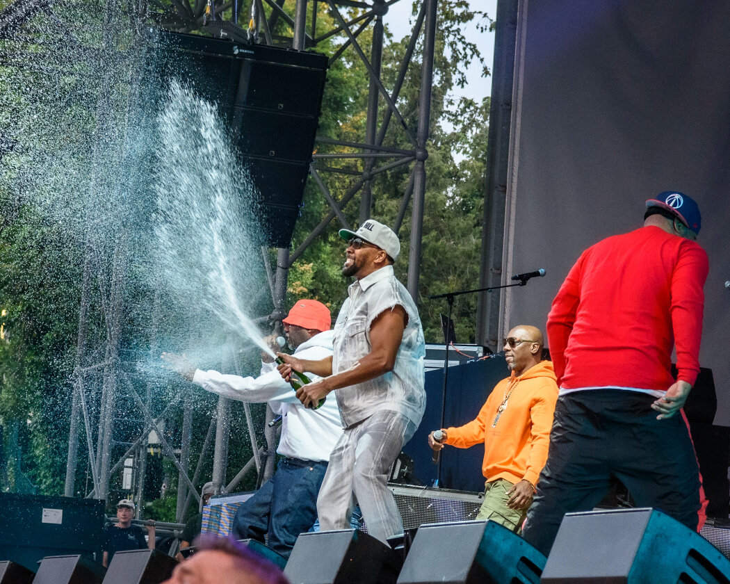 In der Hip Hop-Hall of Fame ganz weit oben und live in Berlin: RZA, Ghostface Killa, GZA, Inspectah Deck, Raekwon, Masta Killa, U-God und Cappadonna. – Wu-Tang Clan.