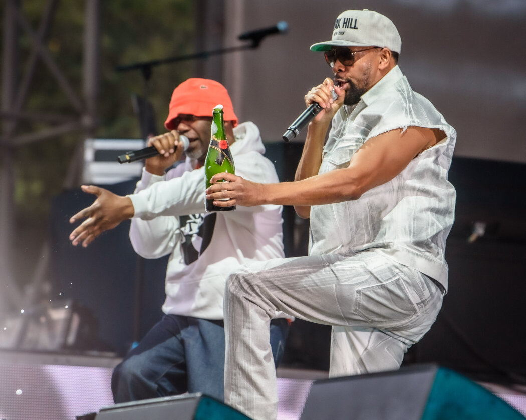 In der Hip Hop-Hall of Fame ganz weit oben und live in Berlin: RZA, Ghostface Killa, GZA, Inspectah Deck, Raekwon, Masta Killa, U-God und Cappadonna. – Wu-Tang Clan.