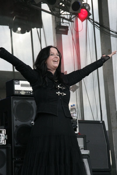 Xandria – Hatten auf dem Festival einen etwas schweren Stand. – 