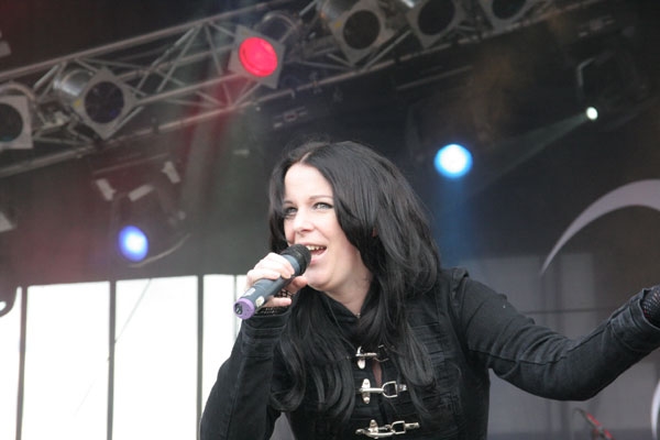 Xandria – Hatten auf dem Festival einen etwas schweren Stand. – 