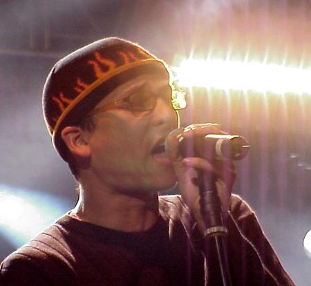 Xavier Naidoo mit den Söhnen Mannheims bei 'Rock gegen rechte Gewalt' in Berlin. – 