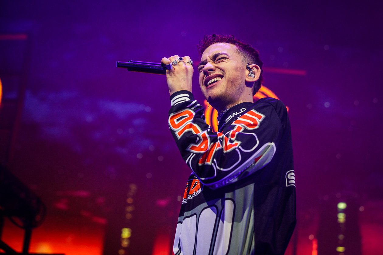 In der Domstadt präsentierten die Londoner Elektropopper ihre zweite Scheibe "Palo Santo" (2018) live. – Years & Years.