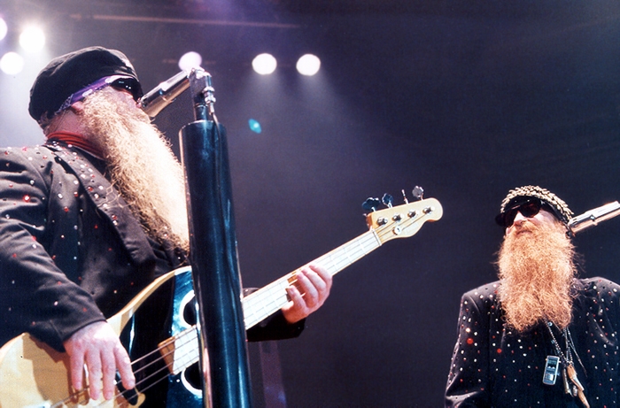 Einmal mehr die personifizierte Coolness: ZZ Top. – 
