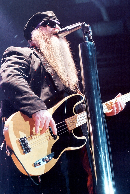 Einmal mehr die personifizierte Coolness: ZZ Top. – 