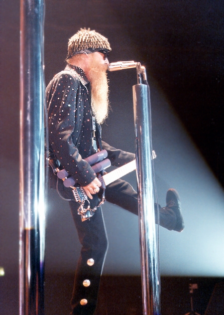 Einmal mehr die personifizierte Coolness: ZZ Top. – 