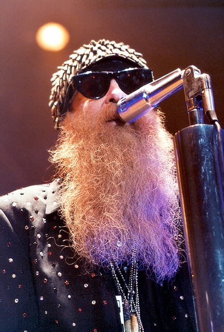 Einmal mehr die personifizierte Coolness: ZZ Top. – 