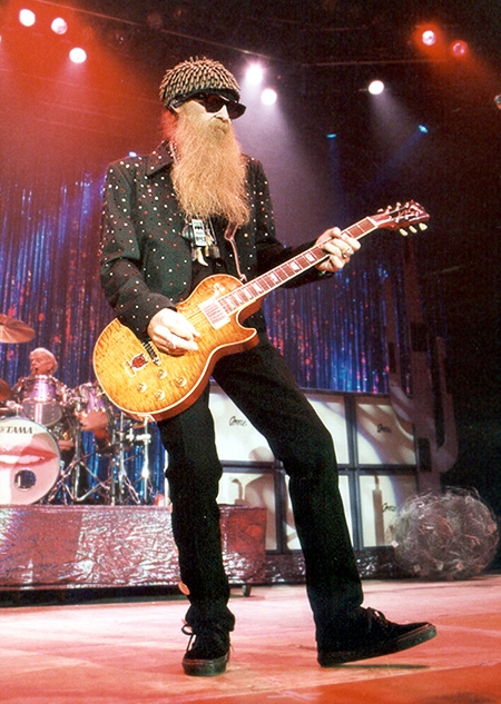 Einmal mehr die personifizierte Coolness: ZZ Top. – 