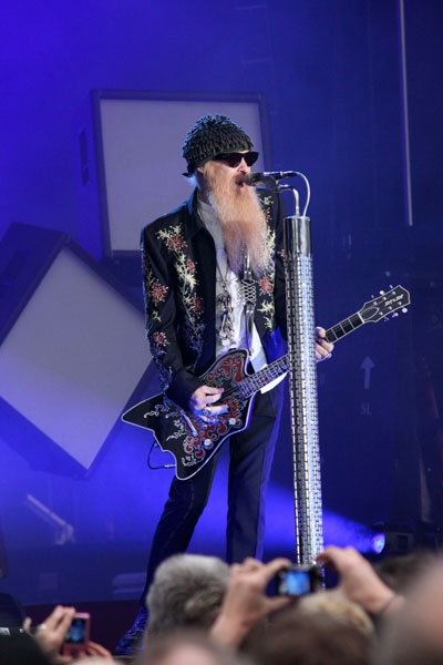 Die alten Herren spielen in Mainz. – ZZ Top