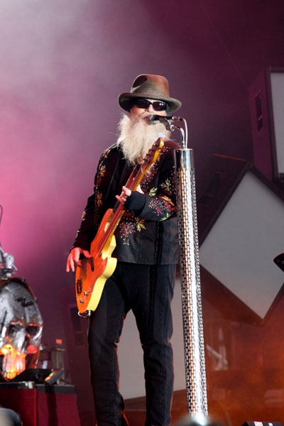 Die alten Herren spielen in Mainz. – ZZ Top