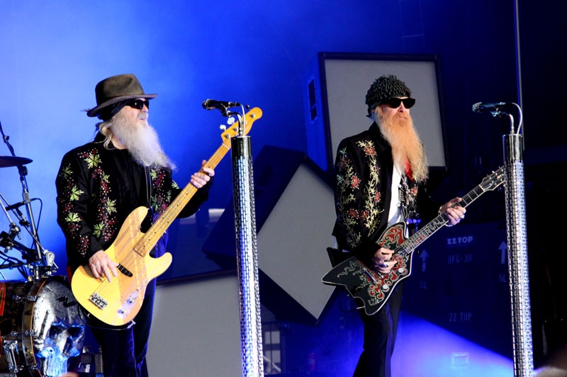 Die alten Herren spielen in Mainz. – ZZ Top