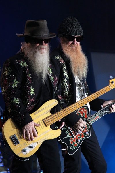 Die alten Herren spielen in Mainz. – ZZ Top