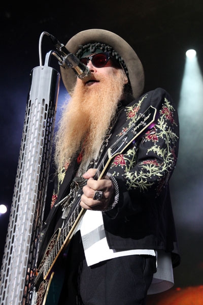Die alten Herren spielen in Mainz. – ZZ Top