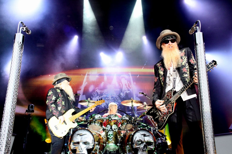 Die alten Herren spielen in Mainz. – ZZ Top