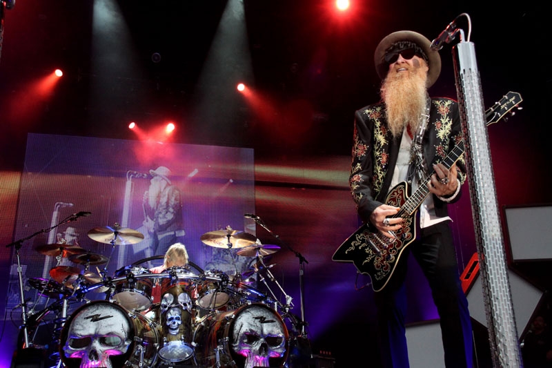 Die alten Herren spielen in Mainz. – ZZ Top