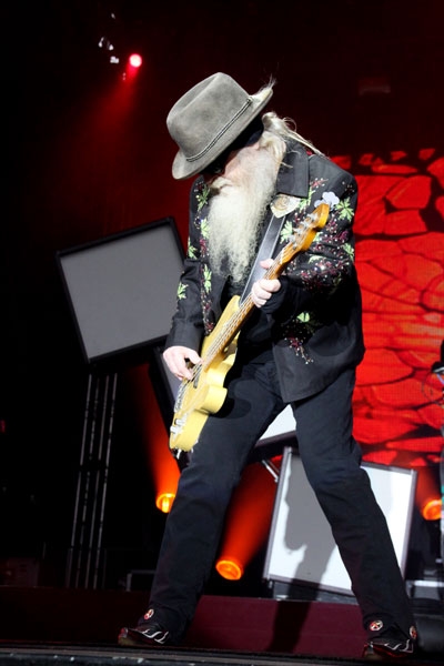 Die alten Herren spielen in Mainz. – ZZ Top