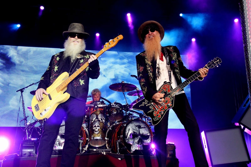 Die alten Herren spielen in Mainz. – ZZ Top