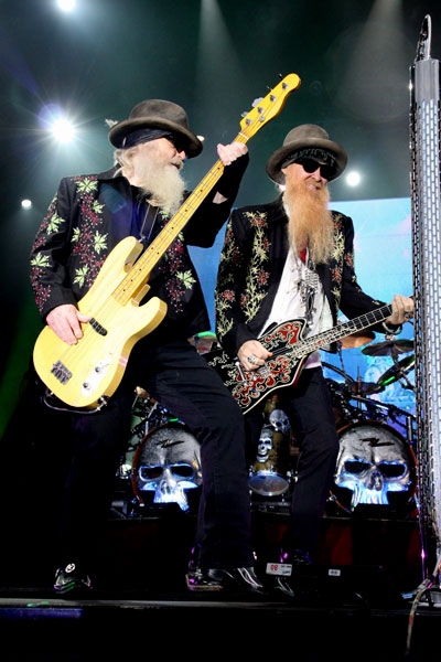 Die alten Herren spielen in Mainz. – ZZ Top