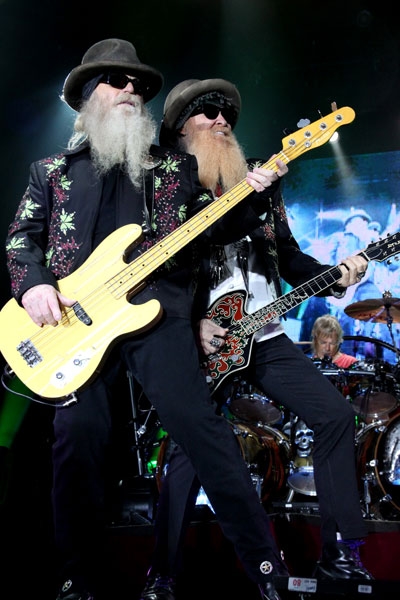 Die alten Herren spielen in Mainz. – ZZ Top