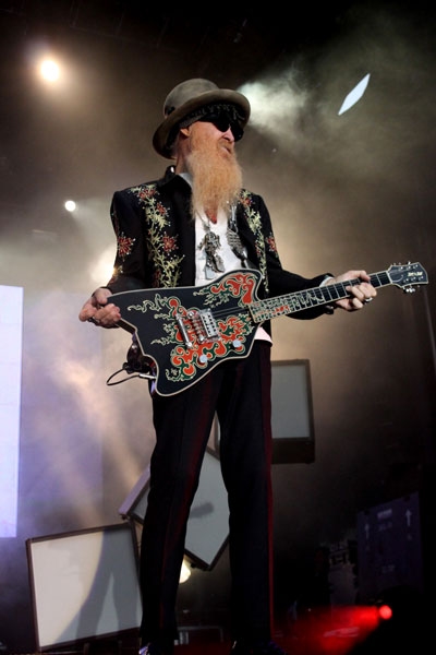 Die alten Herren spielen in Mainz. – ZZ Top