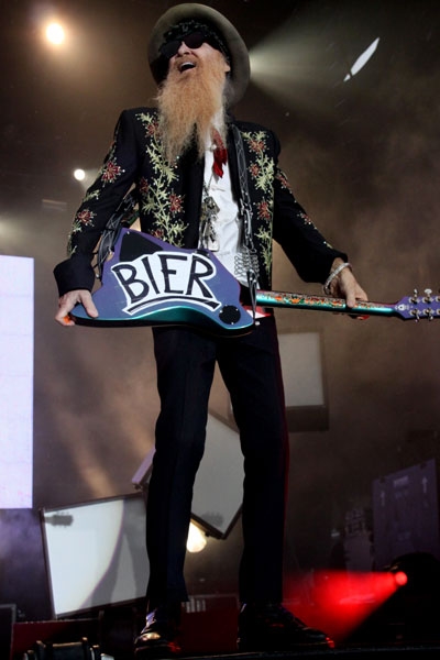 Die alten Herren spielen in Mainz. – ZZ Top