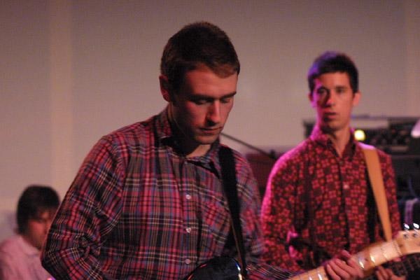 Zoot Woman – Mr. Stuart Price mit den Brüdern Johnny und Adam Blake live im Rahmen der letzten Popkomm in Köln. – 