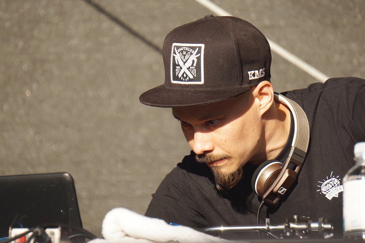 Zugezogen Maskulin – Grim104 und Testo plus Kenji451 legten ein explosives Set aufs Parkett. – Kenji451.