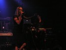 Auf der Bühne mal frivol, mal zerbrechlich aber immer mit großartiger Stimme., miLù live im KUZ Mainz | © LAUT AG (Fotograf: Michael Edele)
