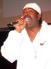 27 Jahre nach der Unterzeichnung des ersten Majorlabel-Vertrags eines Rappers lässt Kurtis Blow die Old School wieder aufleben., Live im Wiener Birdland | © laut.de (Fotograf: Alexander Engelen)