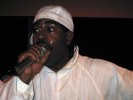 27 Jahre nach der Unterzeichnung des ersten Majorlabel-Vertrags eines Rappers lässt Kurtis Blow die Old School wieder aufleben., Live im Wiener Birdland | © laut.de (Fotograf: Alexander Engelen)