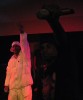 27 Jahre nach der Unterzeichnung des ersten Majorlabel-Vertrags eines Rappers lässt Kurtis Blow die Old School wieder aufleben., Live im Wiener Birdland | © laut.de (Fotograf: Alexander Engelen)