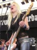 Crucified Barbara sorgen als All-Girl-Band auf dem Festival für regen Zulauf., Crucified Barbara auf dem Rock Hard Festival 2006 | © LAUT AG (Fotograf: Michael Edele)