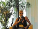 Paris Hilton bei der Pressekonferenz in Köln., Die Pressekonferenz | © LAUT AG (Fotograf: Jasmin Lütz)