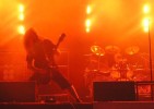 Keine Ahnung vom Fußball aber live ne große Nummer: In Flames., In Flames auf dem BYH 2006 | © LAUT AG (Fotograf: Michael Edele)