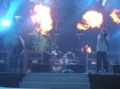 Keine Ahnung vom Fußball aber live ne große Nummer: In Flames., In Flames auf dem BYH 2006 | © LAUT AG (Fotograf: Michael Edele)