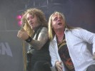 Andi Deris hätte gern jeden Fan persönlich begrüßt., Helloween auf dem BYH 2006 | © LAUT AG (Fotograf: Michael Edele)