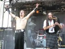 Optisch zwar nicht ganz konform aber mehr als nur unterhaltsam., Saltatio Mortis auf dem Summer Breeze 2006 | © laut.de (Fotograf: Michael Edele)