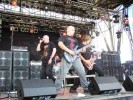 Nicht immer ganz sicher mit der Stimme aber ne gute Unterhaltung., Scar Symmetry auf dem Summer Breeze 2006 | © laut.de (Fotograf: Michael Edele)