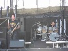 Kamen mit Verspätung aber rockten die Bühne., Volbeat auf dem Summer Breeze 2006 | © laut.de (Fotograf: Michael Edele)
