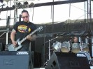 Kamen mit Verspätung aber rockten die Bühne., Volbeat auf dem Summer Breeze 2006 | © laut.de (Fotograf: Michael Edele)
