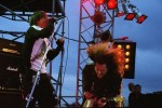Die Red Hot Chili Peppers 2002 auf dem Dach von Saturn in Hamburg, Red Hot Chili Peppers | © LAUT AG (Fotograf: Martin Mengele)