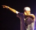 Der Us Rapstar auf seinem Deutschland-Trip 2001., Live 2001 | © LAUT AG (Fotograf: )