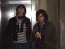 Müde Jungs vor dem Konzert., Backstage 15.11.2002 | © LAUT AG (Fotograf: Michael Schuh)