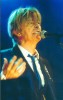 Ein schicker Bowie und eine Top-Bassistin., Live München 29.09.2002 | © LAUT AG (Fotograf: )