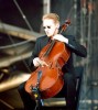 Achtung, hier brennt das Cello!, Southside 2003 | © LAUT AG (Fotograf: Klaus Hardt)