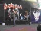Schmier und seine Jungs tanzen echt auf jeder Party., Rock Hard Festival 2004 | © LAUT AG (Fotograf: Andreas Fischer)