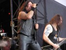 Auch mit zwei "Ersatzgitarristen" konnten Testament auf ganzer Linie abräumen., Bang Your Head 2004 | © LAUT AG (Fotograf: Michael Edele)