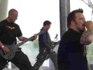 Illdisposed rocken schon beinahe zu cool, dafür aber mit beknackten deutschen Ansagen., Rock Hard Festival 2004 | © LAUT AG (Fotograf: Andreas Fischer)